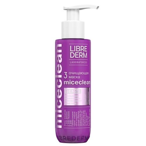 LibreDerm Мицеклин Sense Маска с ана-кислотами для глубокого очищения нормальной и чувствительной кожи 150мл