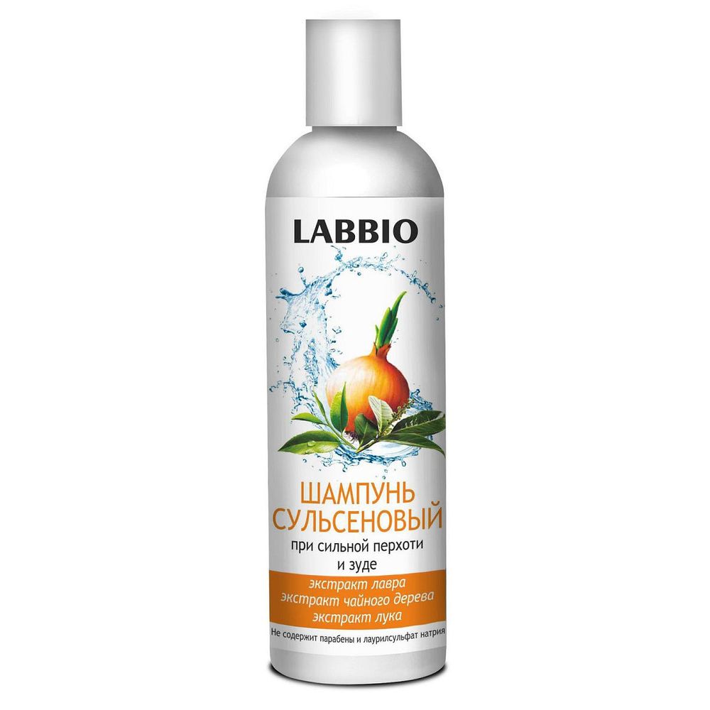 

Labbio Шампунь сульсеновый против перхоти 250мл