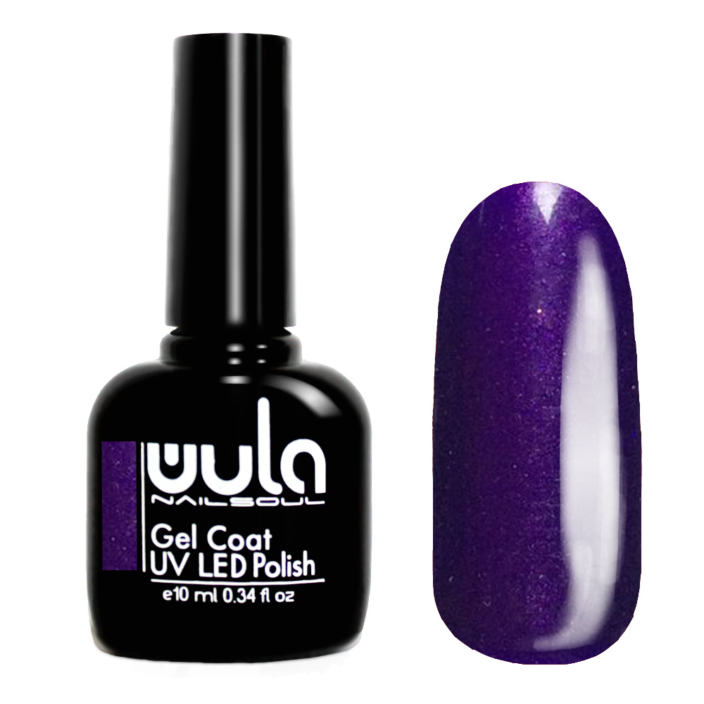 

Wula nailsoul гель лак 10мл тон 345 индиго с красным шиммером