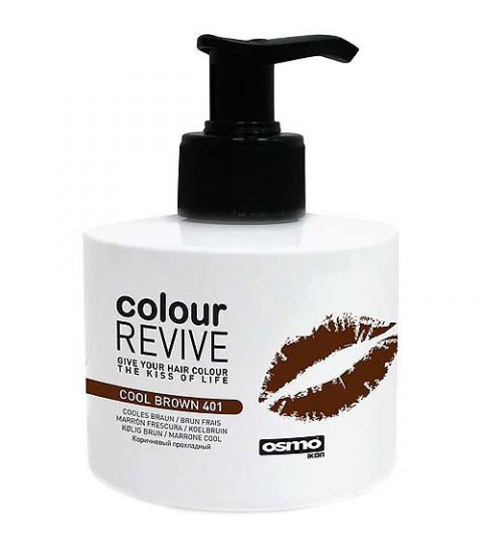 Osmo colour revive cool brown (401) ламинирующий крем-кератин цвет прохладный коричневый 225мл