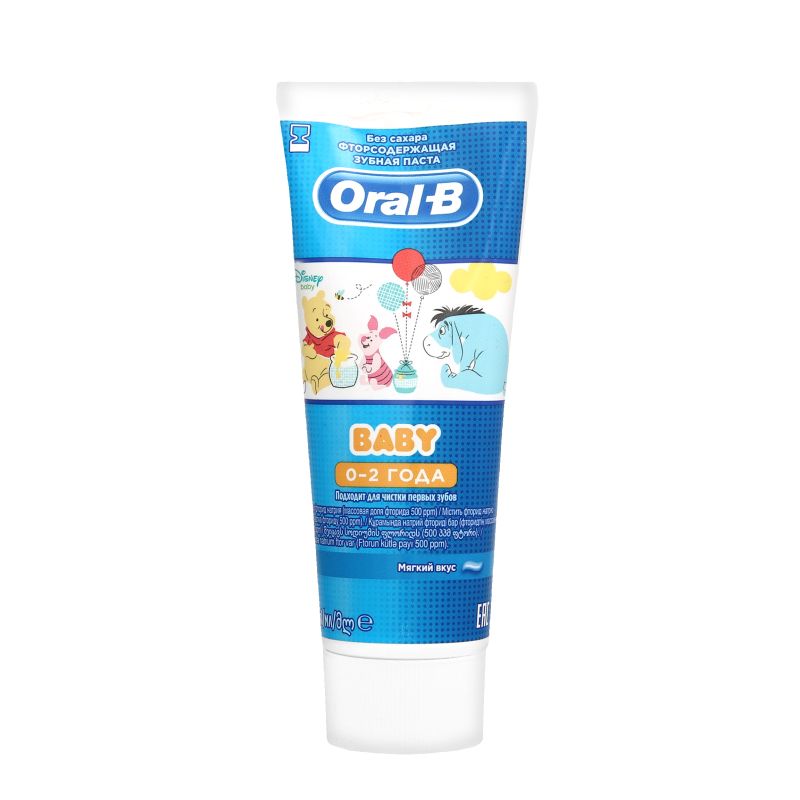 

Oral-B Зубная паста Baby для детей до 2х лет Мягкий вкус 75мл