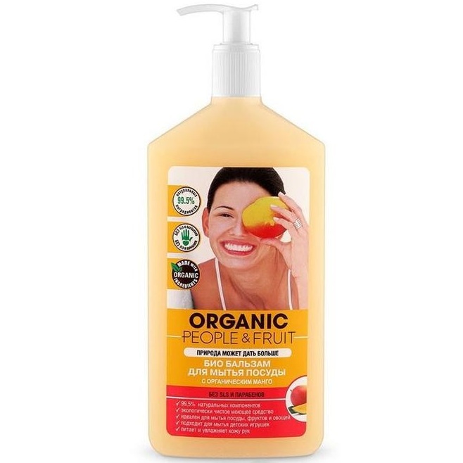 

Organic People Био бальзам для мытья посуды Органический манго 500 мл