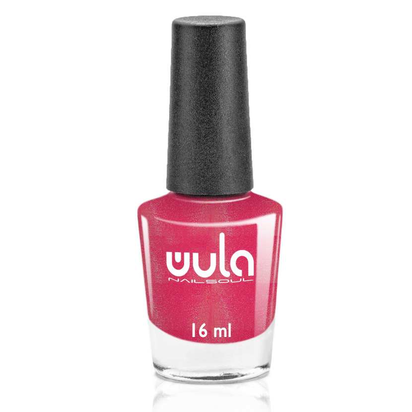 

Wula nailsoul лак для ногтей 16мл тон 61 малиновый искрящийся