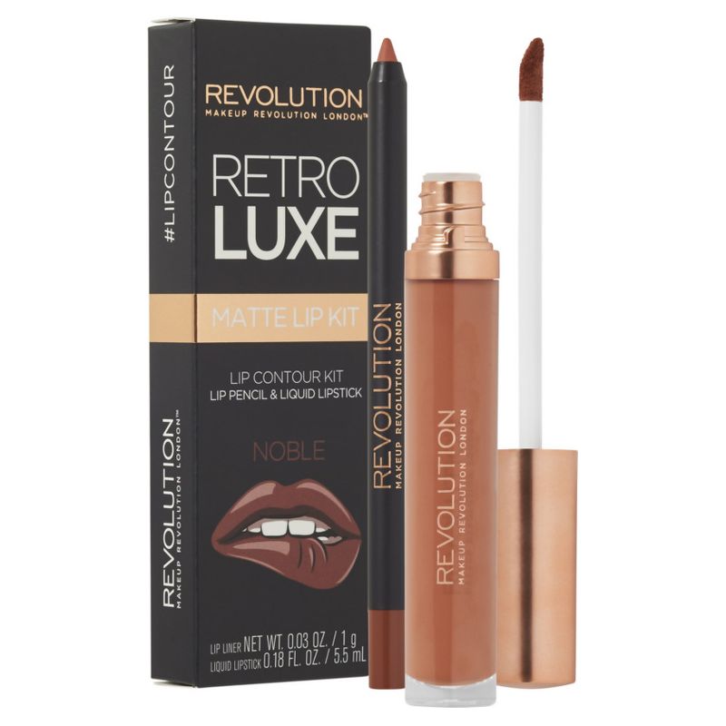 

Makeup Revolution Набор для макияжа губ RETRO LUXE KITS Noble