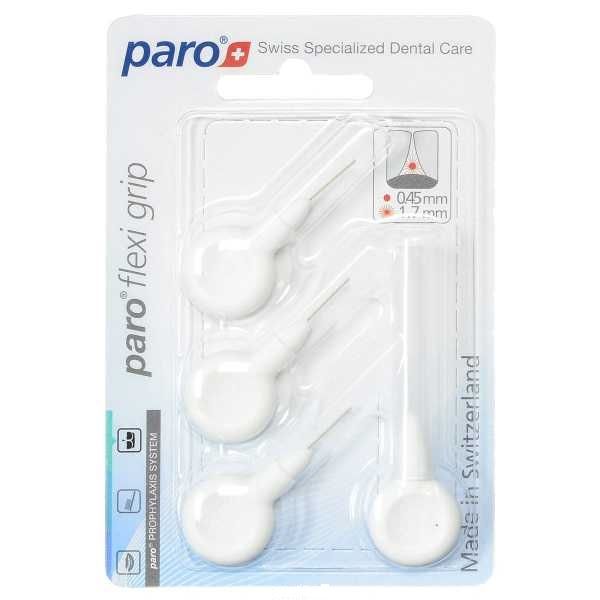 

Paro Flexi Grip Ершики цилиндрические, ультрамягкие, диаметр 1,7 мм, белые, 4 шт