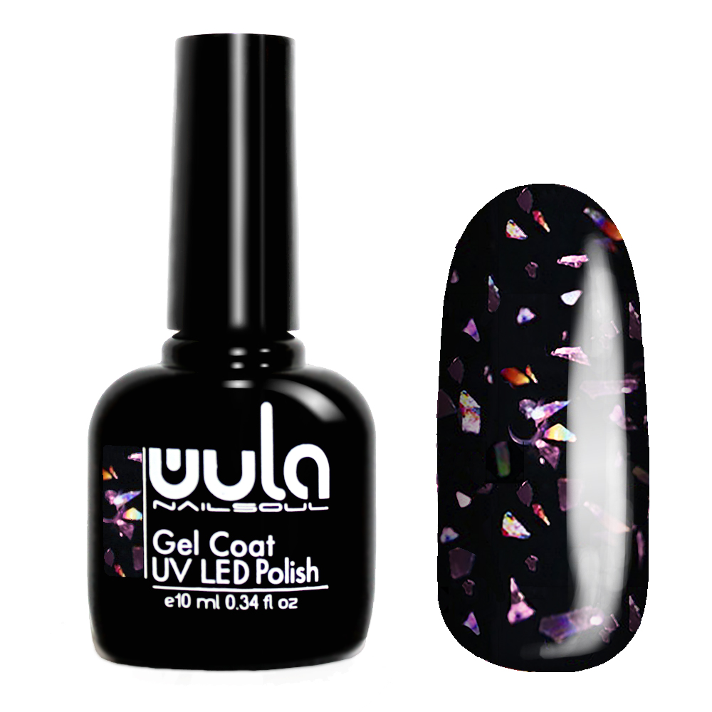 

Wula nailsoul гель лак Glitter Rain 10мл тон 620 прозрачный