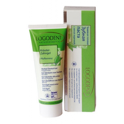 

LOGONA LOGODENT Травяная гелевая зубная паста с Мятой 75 мл