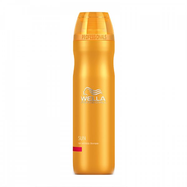 Wella sun шампунь для волос и тела 250мл