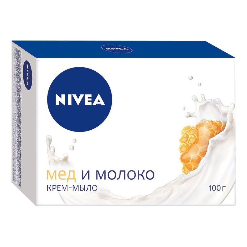 Nivea Крем-мыло Мед и молоко 100г