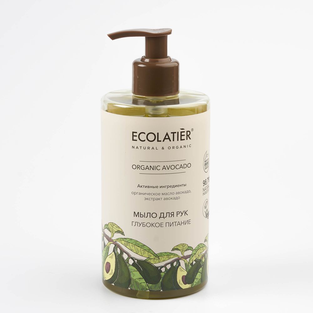 

Ecolatier GREEN Мыло для рук Глубокое питание Авокадо 460мл