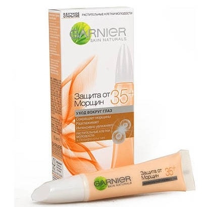 

Garnier (Гарньер) ЗАЩИТА ОТ МОРЩИН Уход вокруг глаз 35+, 15мл