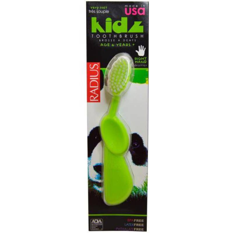 

Радиус (Radius) Kidz щетка зубная детская зеленая очень мягкая