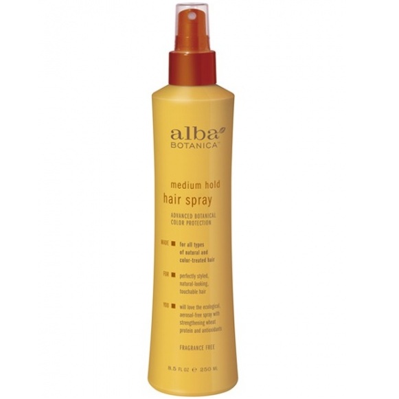 Alba botanica лак для волос средней