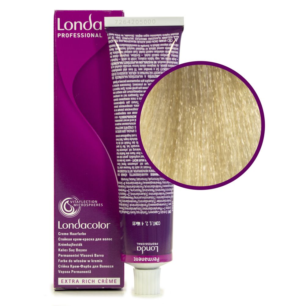 

Londa Color 10/0 яркий блонд стойкая крем-краска 60мл