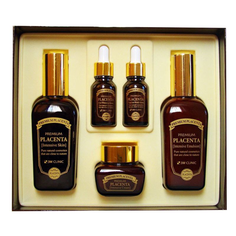 

3W Clinic Плацента Набор для лица антивозрастной Premium placenta 3 items set