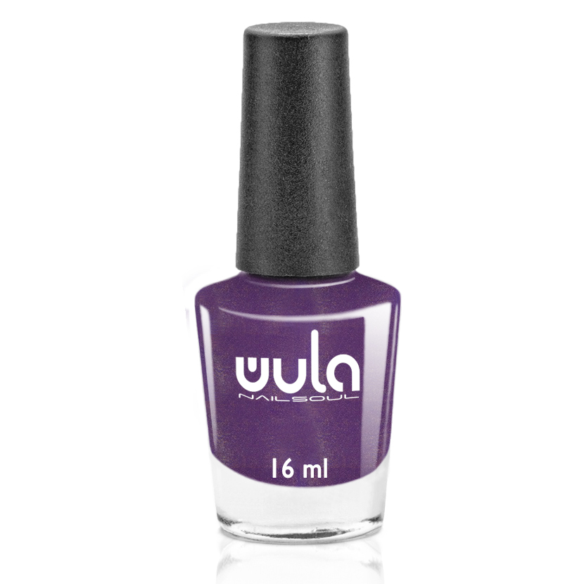 

Wula nailsoul лак для ногтей 16мл тон 81 Сливовый с синим шиммером