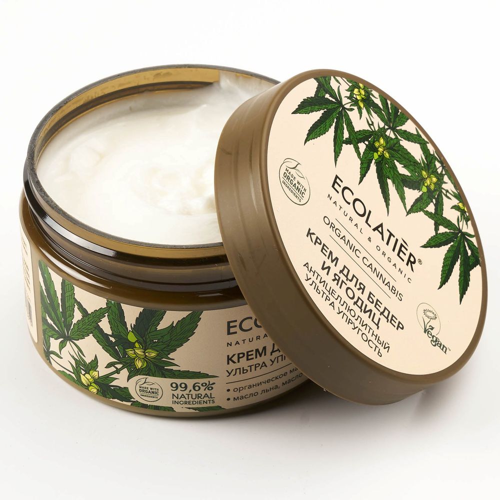 

Ecolatier GREEN Крем для бедер и ягодиц Антицеллютный Конопля 250мл
