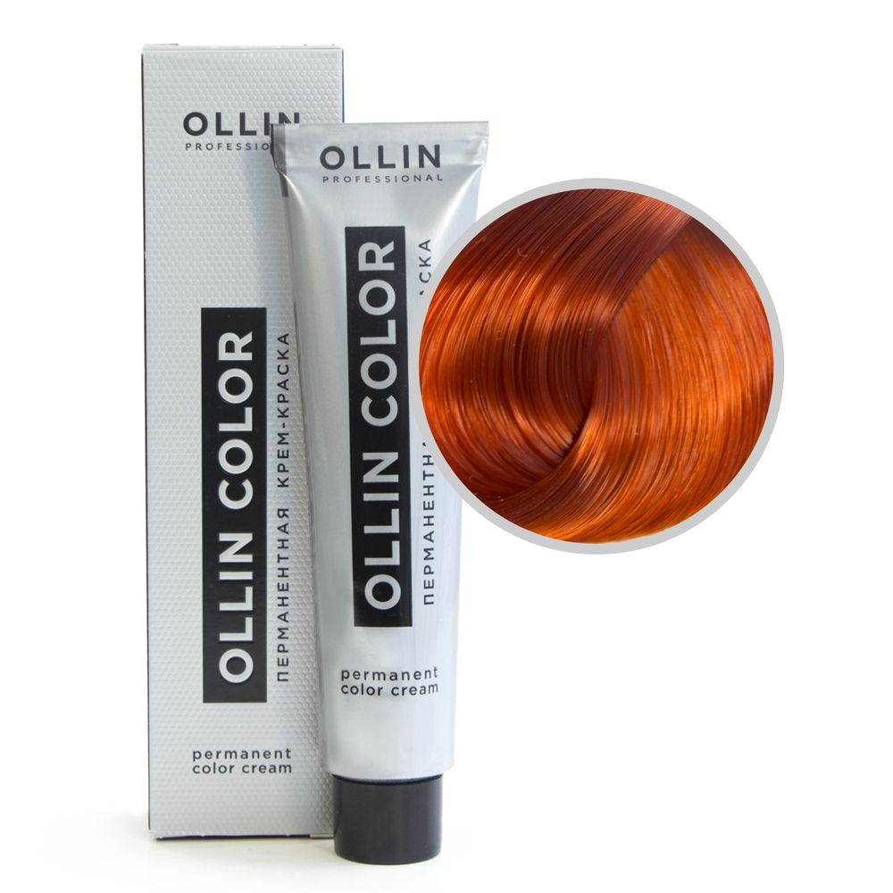 

Ollin Color 8/4 светло-русый медный Перманентная крем-краска для волос 60мл