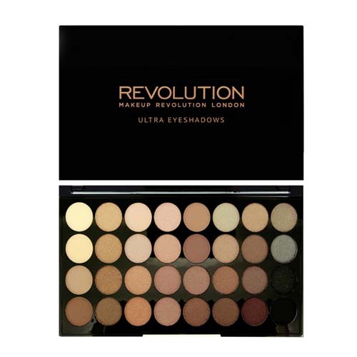 

Makeup Revolution Палетка теней 32 оттенка Ultra 32 Shade Eyeshadow Palette, 20 г