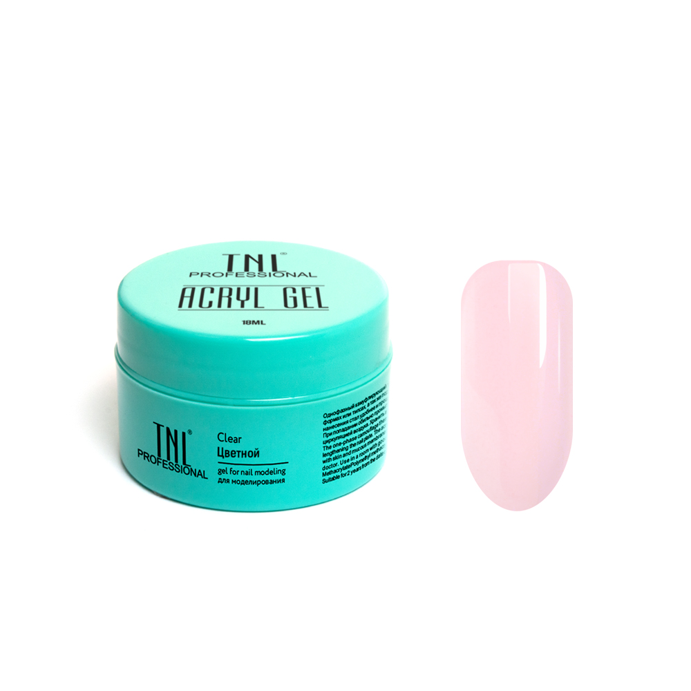 Tnl acryl gel - камуфлирующий натуральный розовый 18