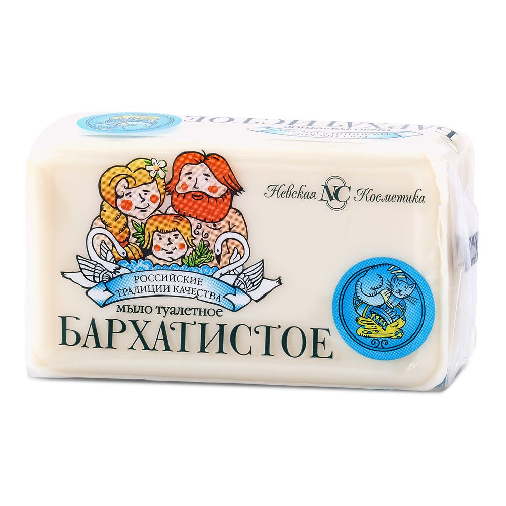 

Невская косметика Мыло твердое туалетное Бархатистое 140г
