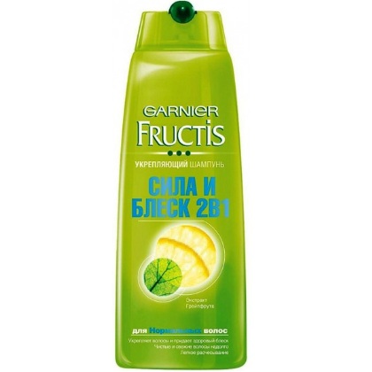 

Garnier (Гарньер) ФРУКТИС Шампунь 2в1 СИЛА И БЛЕСК для нормальных волос, 250мл