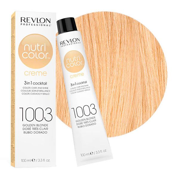 

Revlon Nutri Color Creme Крем-краска 3в1 1003 Очень Светло Золотистый 100мл