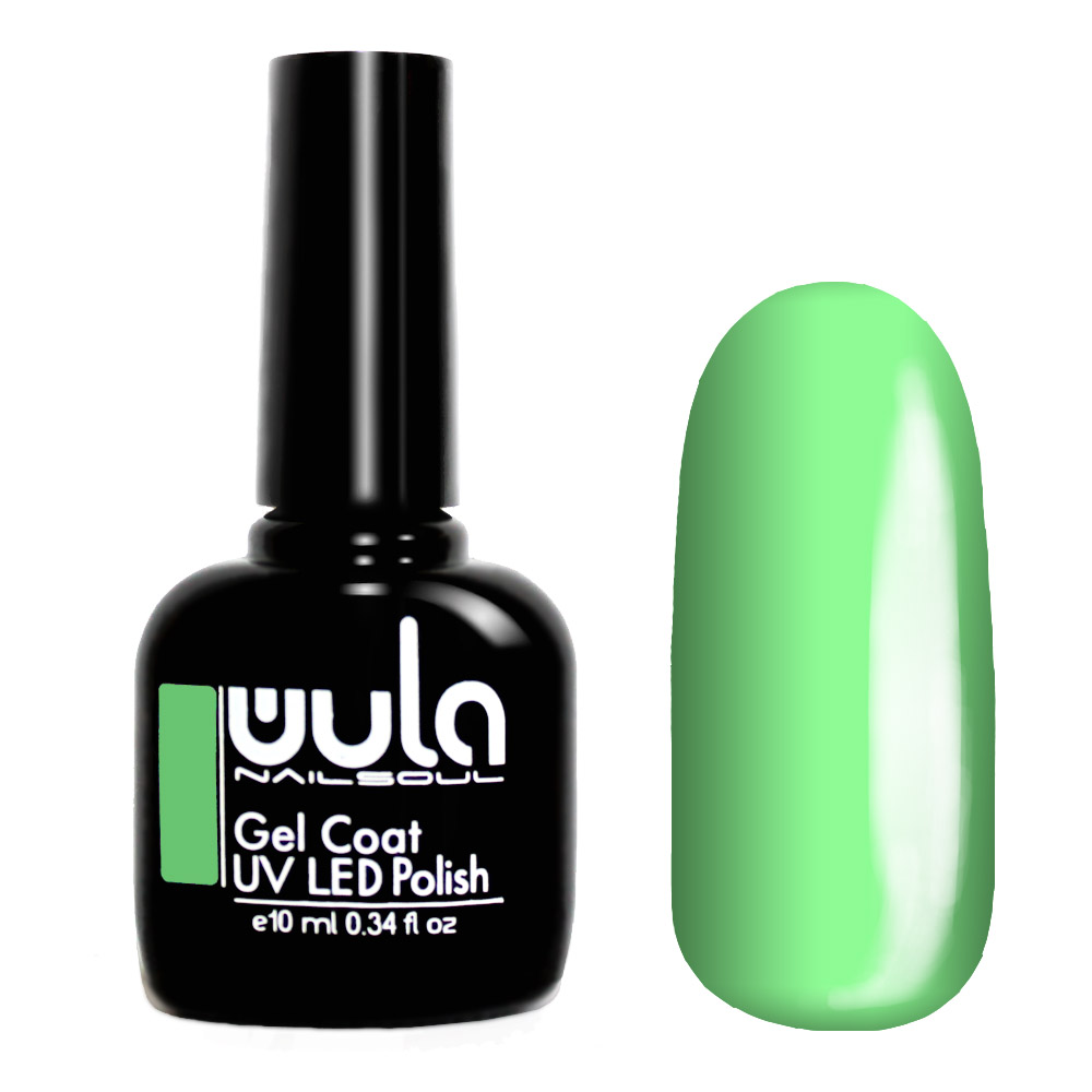 

Wula nailsoul гель лак 10мл тон 367 серо-зеленый