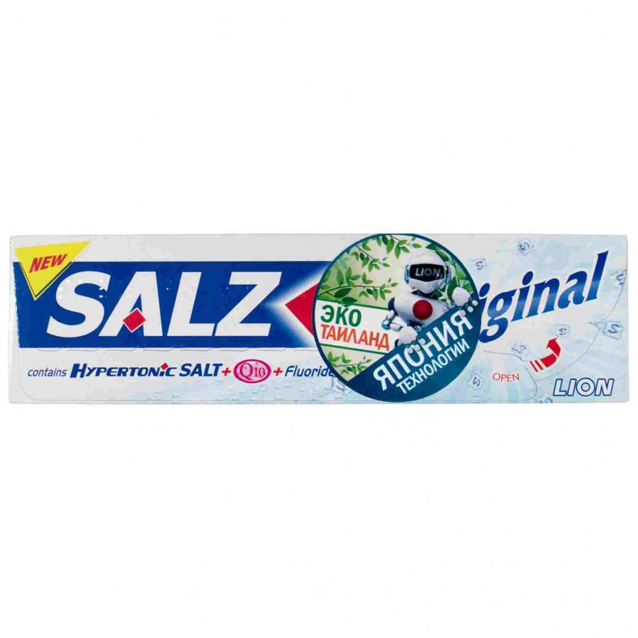

Lion Thailand Salz Original Паста зубная с коэнзимом Q10 90г