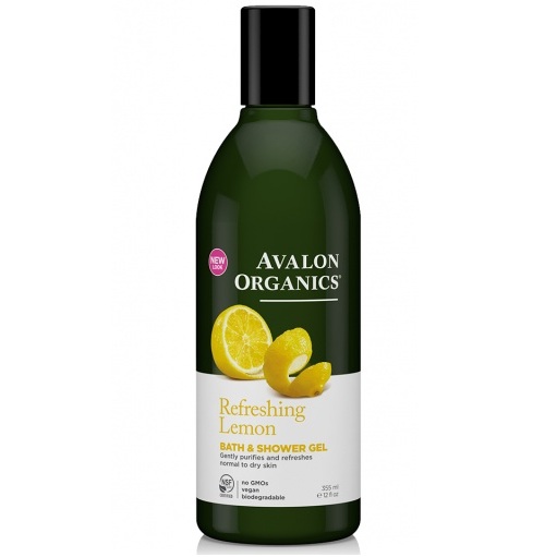 Avalon Organics Гель для ванны и душа с маслом лимона 355мл