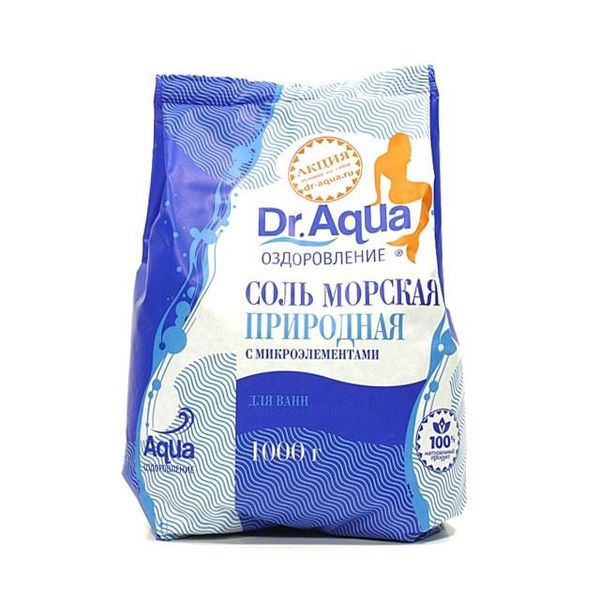 

Dr.Aqua Соль Морская для ванн детская 1кг