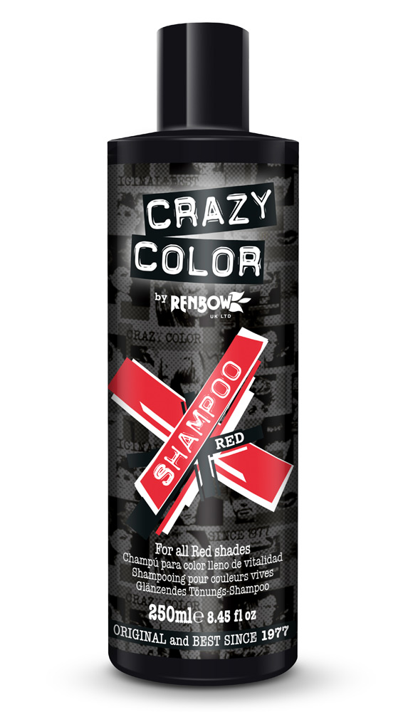 Crazy color vibrant color shampoo - red /