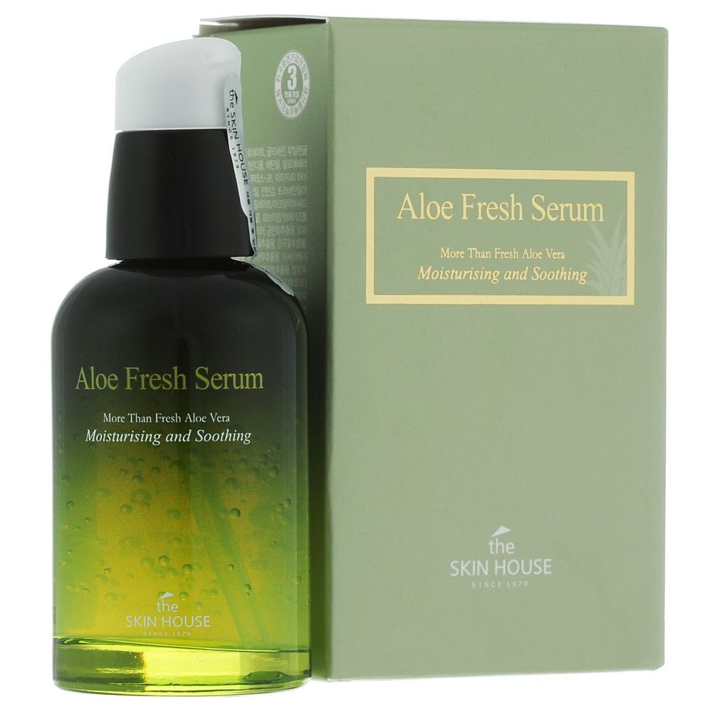 

The Skin House Увлажняющая и успокаивающая сыворотка с экстрактом алоэ Aloe Fresh 50 мл