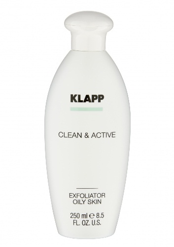 Klapp Clean & active Эксфолиатор для жирной кожи, 250 мл