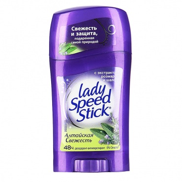 

Lady Speed Stick Дезодорант-стик Алтайская свежесть 45гр