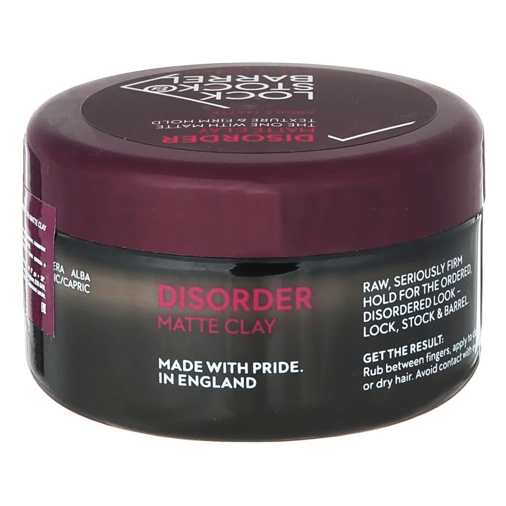 

Lock Stock & Barrel Disorder Matte Clay Матовая глина для скульптурирования 100г