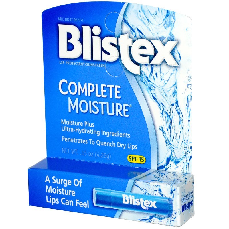 Blistex complete moisture бальзам для губ ультраувлажняющий