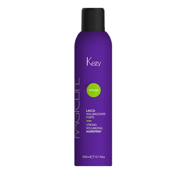 Kezy Strong volumizing hairspray Лак сильной фиксации для объёма 300мл