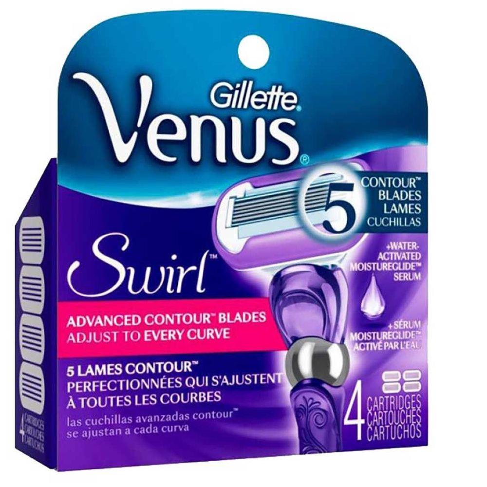 Gillette сменные кассеты Venus Swirl 4 шт