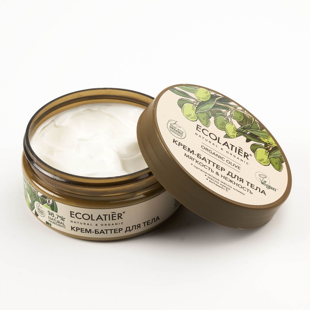 

Ecolatier GREEN Крем-баттер для тела мягкость и нежность Олива 150мл
