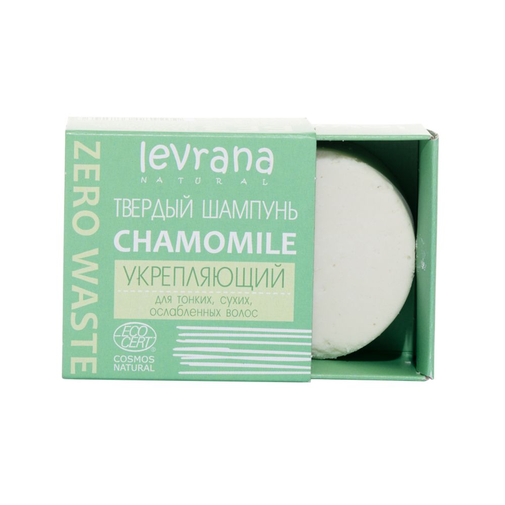 

Levrana Шампунь твёрдый Сhamomile укрепляющий 50гр