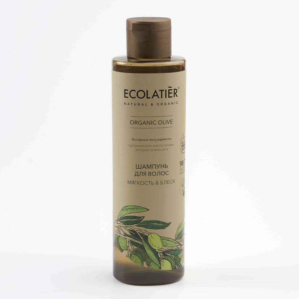 

Ecolatier GREEN Шампунь для волос Мягкость и блеск Олива 250мл