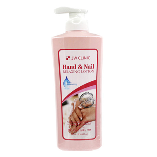 

3W Clinic Лосьон для рук ногтей hand&nail lotion 550мл