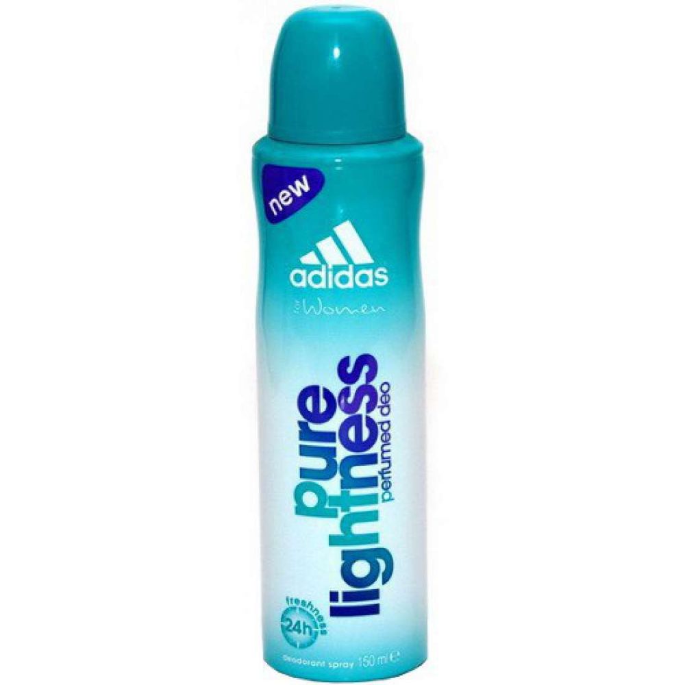 Адидас/Adidas Pure Lightness Perfumed Deodorant Spray парфюмированный део-спрей для женщин 150 мл