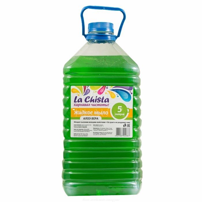 

La Chista Мыло жидкое Алоэ Вера 5л