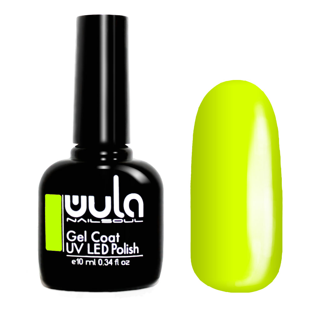 

Wula nailsoul гель лак 10мл тон 395 желтый неон