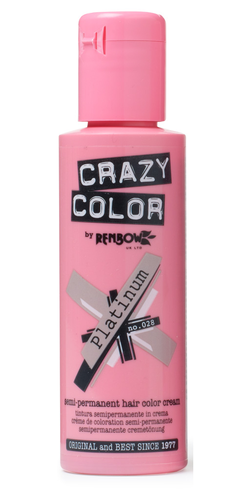 Crazy color краска для волос platinum / платиновый