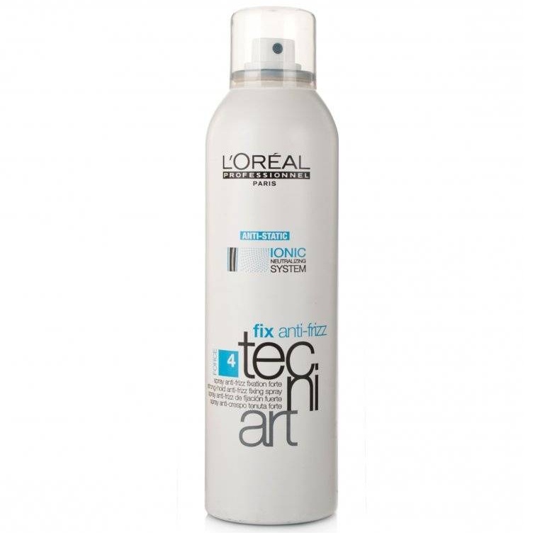 LOreal Professionnel Лореаль (Loreal Professionnel) ФИКС АНТИ-ФРИЗЗ спрей для сильной фиксации с защитой от влаги 125мл степень фиксации 4