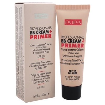 Pupa тональный крем для всех типов кожи Professionals BB Cream+Primer №002 SAND