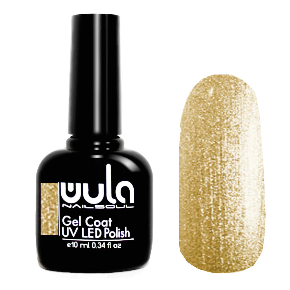 

Wula nailsoul гель лак 10мл тон 377 золотой